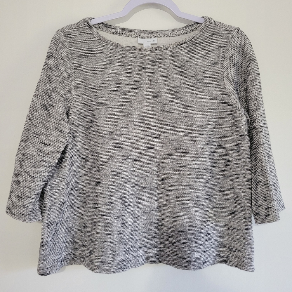Pure J.Jill Pullover Cotton 3/4 Sleeve Petite Size Top Size MP